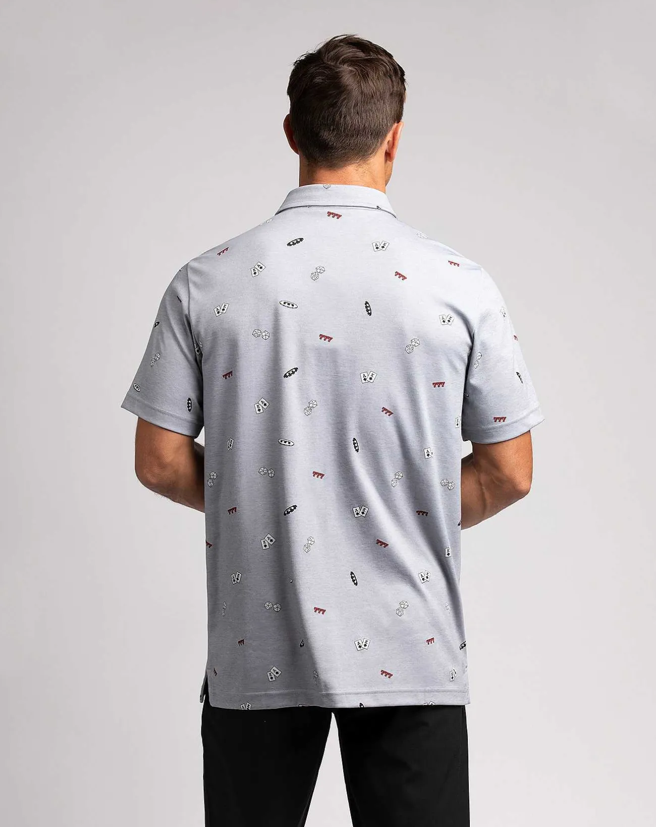 TravisMathew Polos>Hedge Your Bets Polo