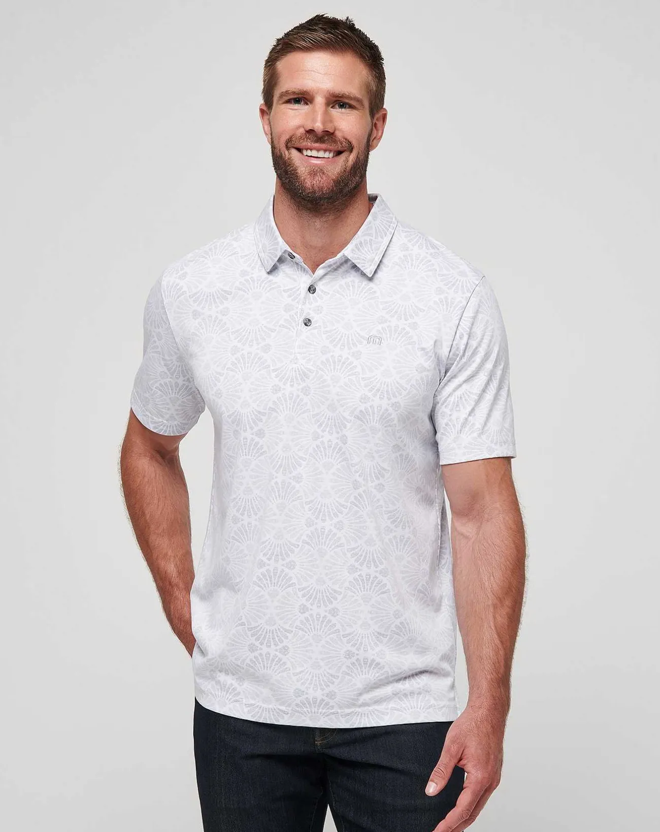 TravisMathew Polos>Hidden Spots Polo