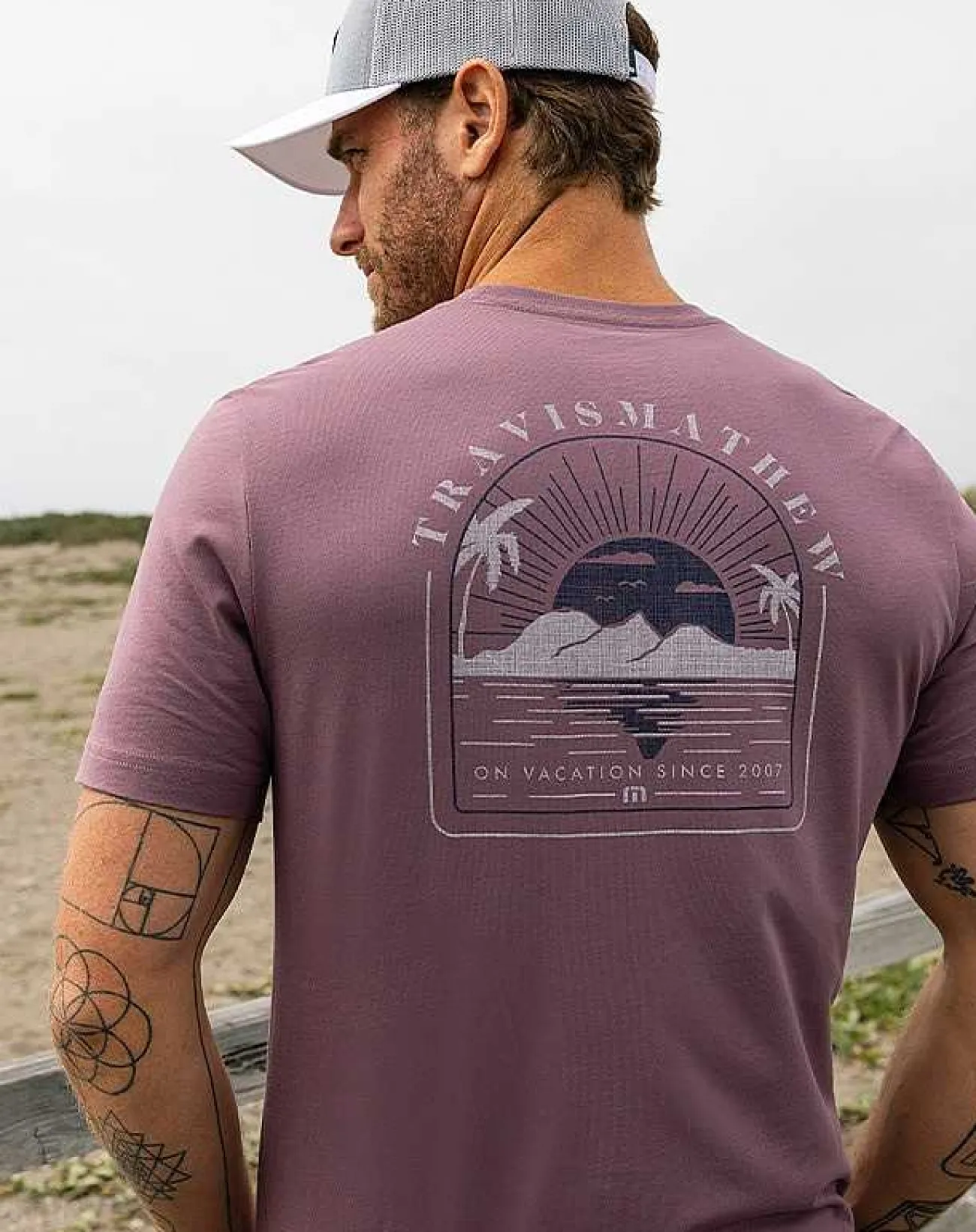 TravisMathew Tees>Hit The Lip Tee