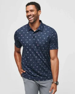 TravisMathew Polos>Home Break Polo