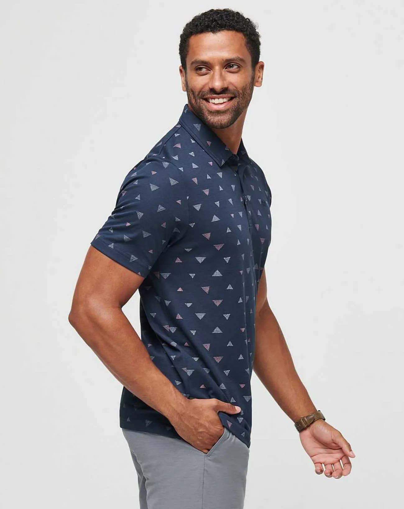 TravisMathew Polos>Home Break Polo