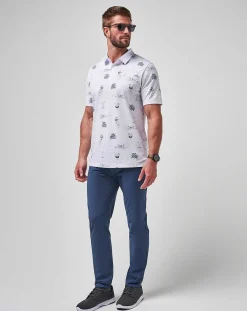 TravisMathew Polos>Island Paradise Polo