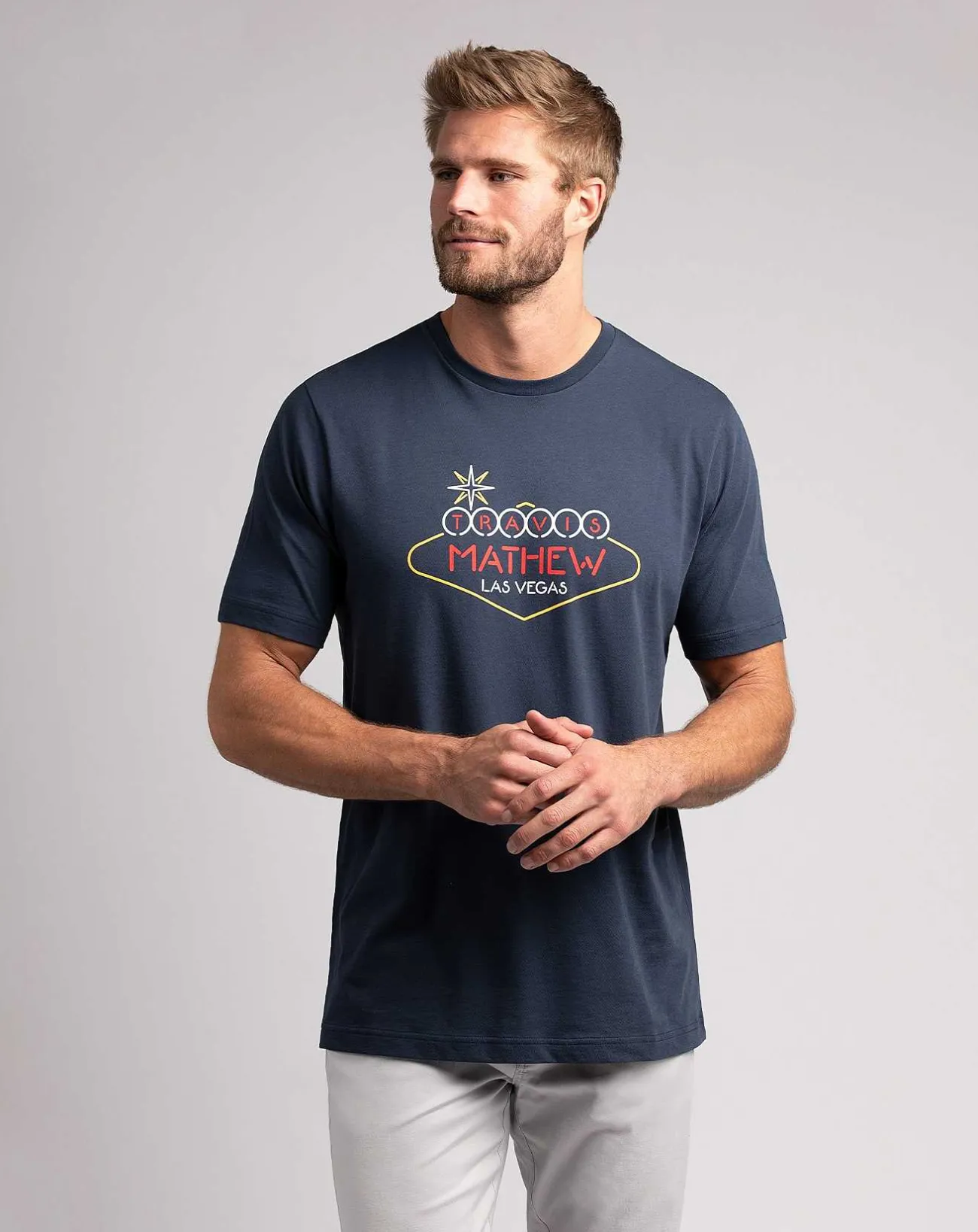 TravisMathew Tees>La To Vegas Tee