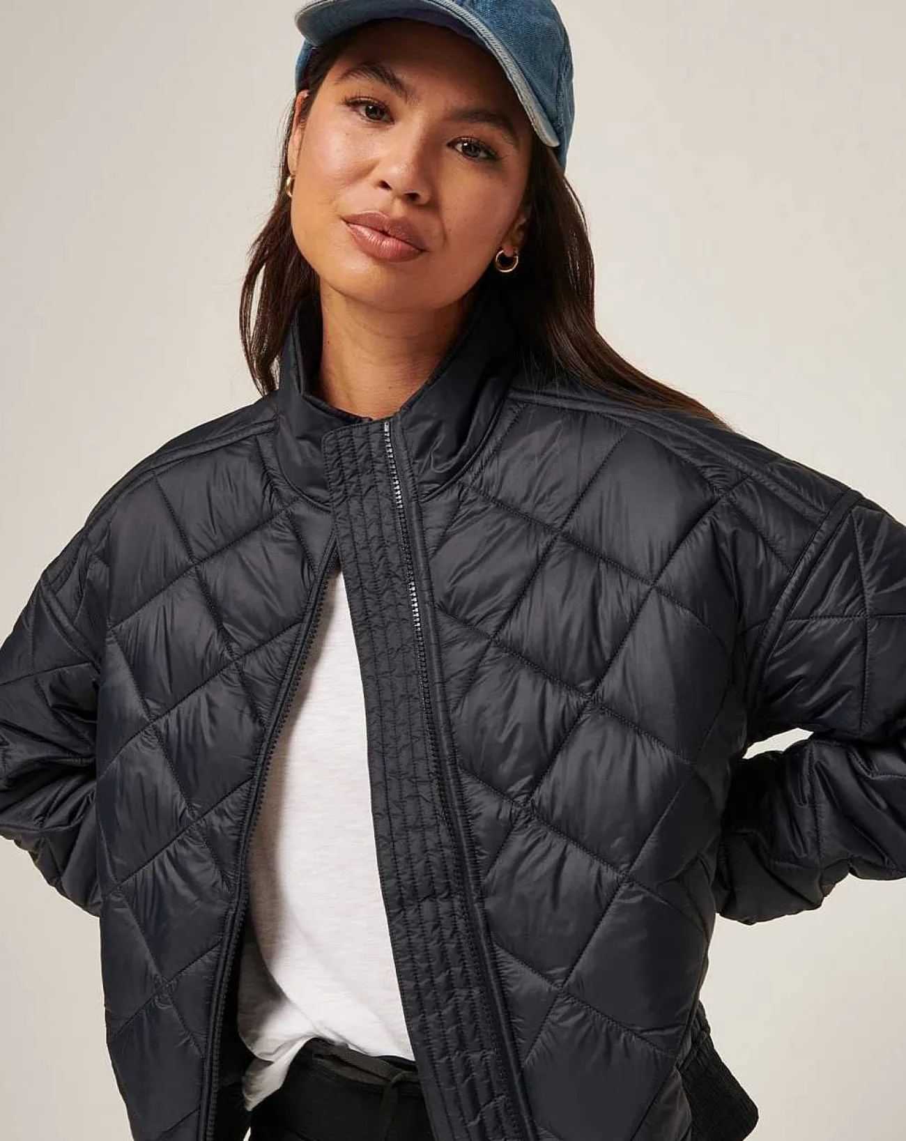 TravisMathew Jackets>Lights At Night Quilted Jacket