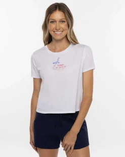 TravisMathew Tees>Little Bubbly Boxy Tee