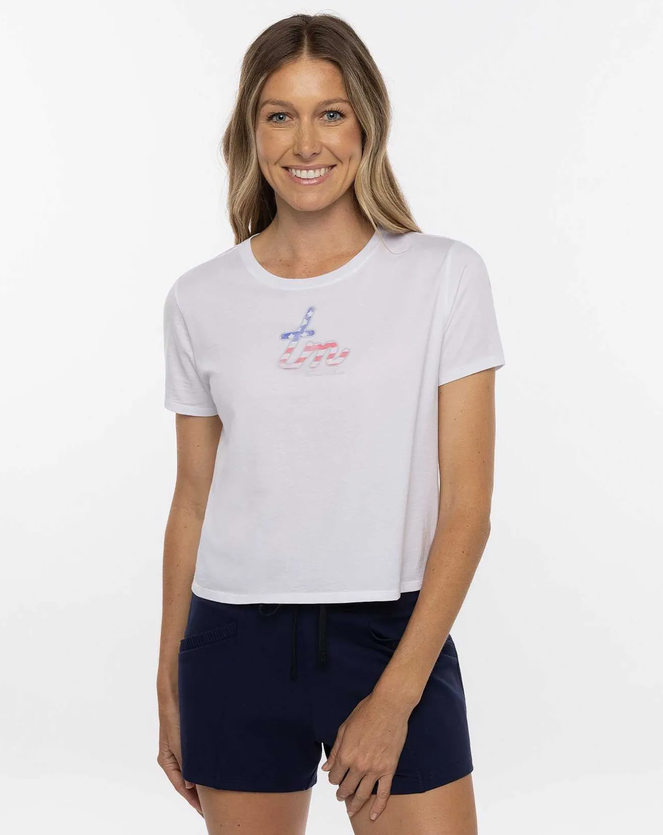 TravisMathew Tees>Little Bubbly Boxy Tee