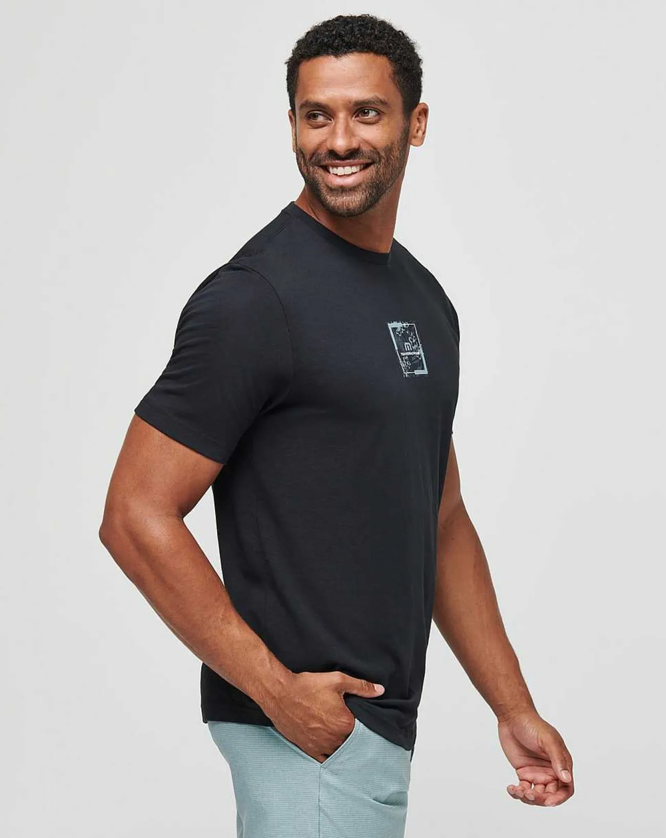 TravisMathew Tees>Living Aloha Tee