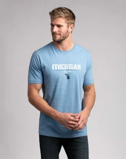 TravisMathew Tees>Mackinac Tee