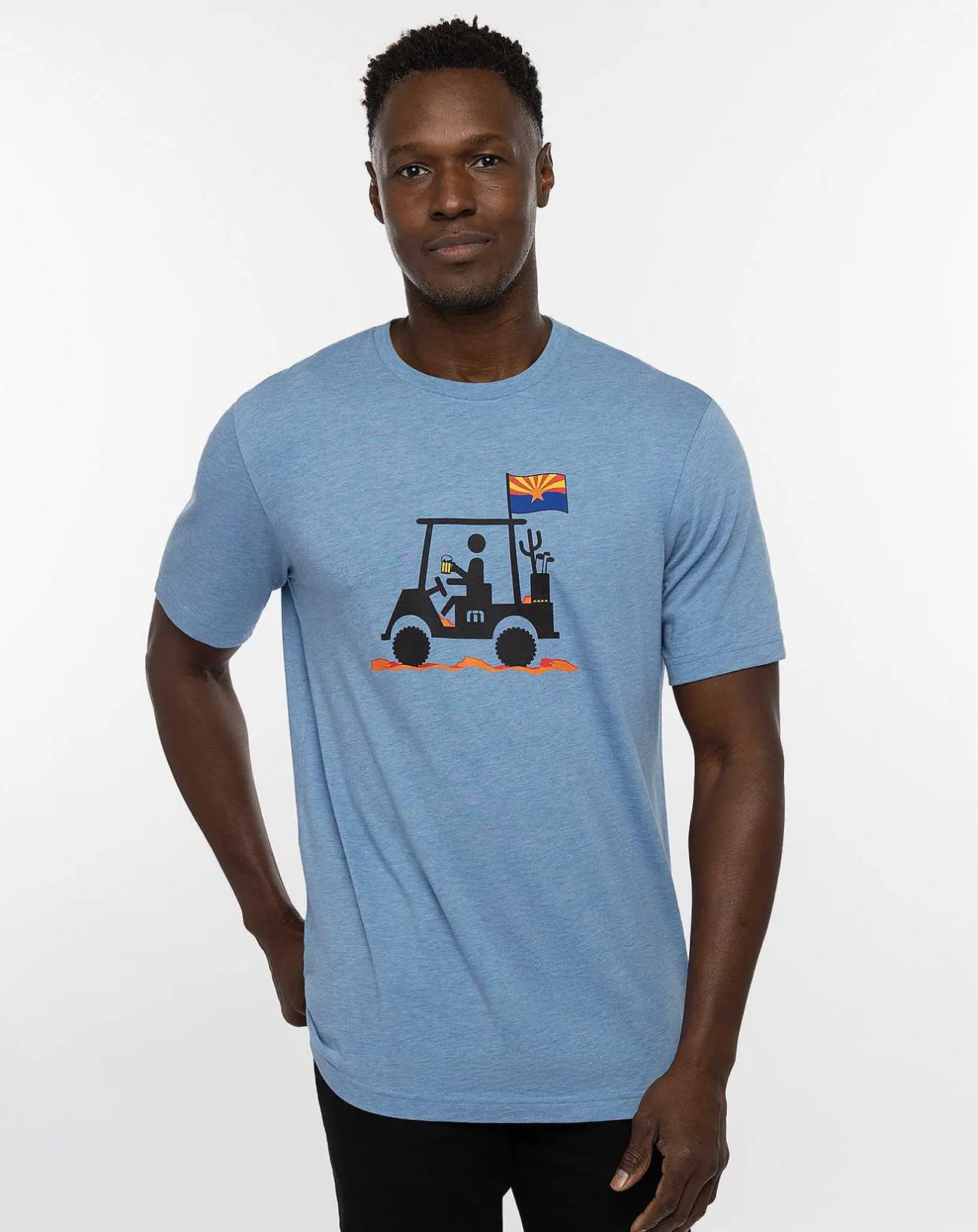 TravisMathew Tees>Man Of The Desert Tee