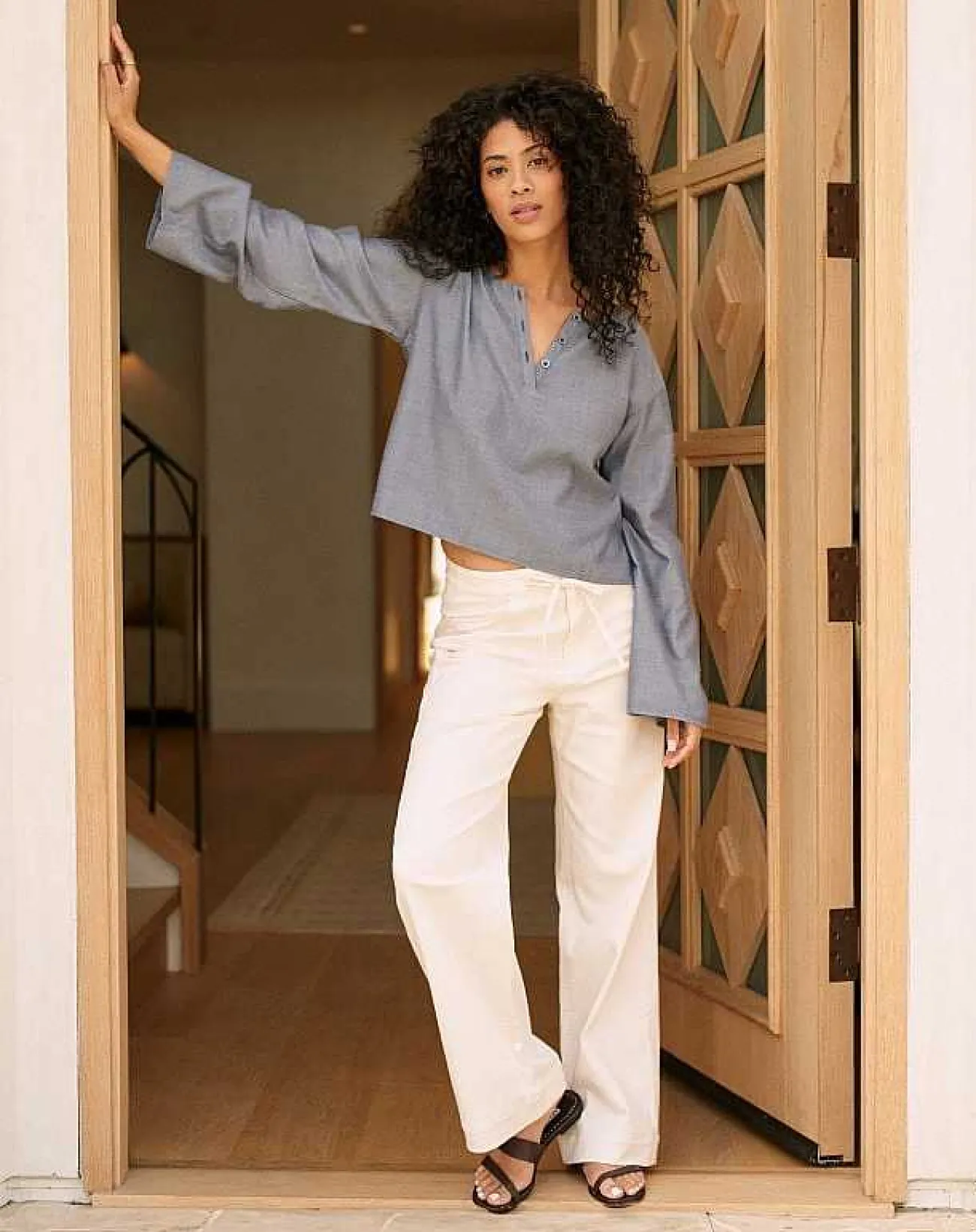 TravisMathew Pants>Marina Mornings Twill Denim Pant