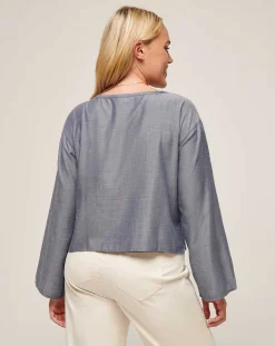 TravisMathew Shirts & Tops>More Bubbles Please Twill Top