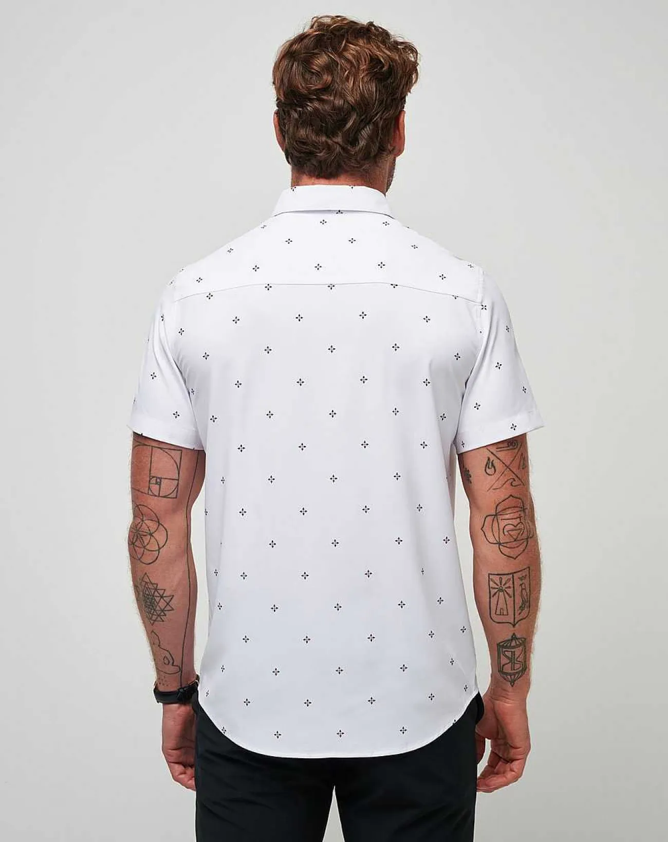 TravisMathew Button-Ups>Olive Branch Button-Up