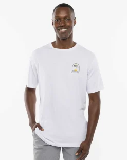 TravisMathew Tees>On A Beach Tee