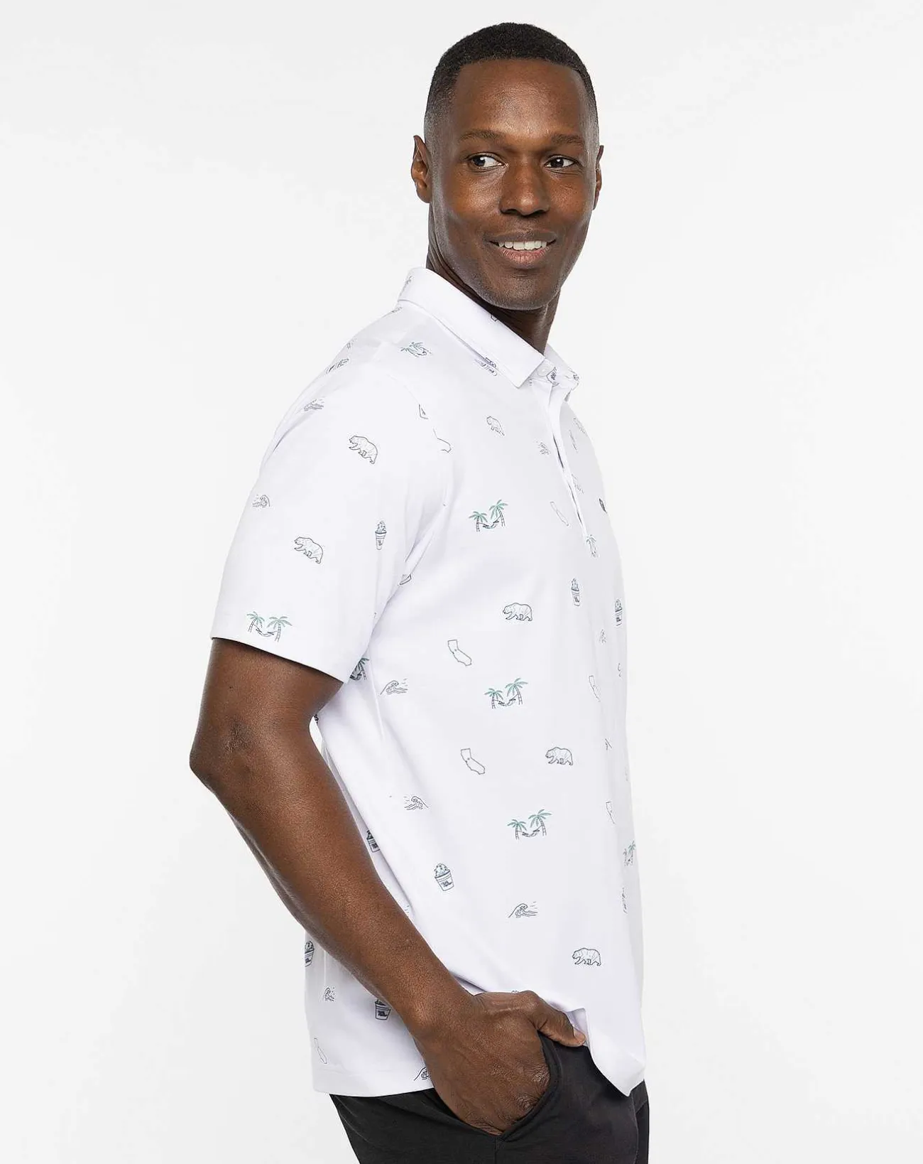 TravisMathew Polos>Pacific Shores Polo