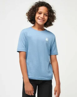 TravisMathew Youth Tops>Palm Grass Youth Tee