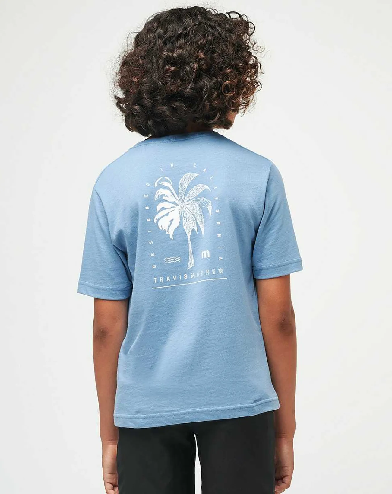 TravisMathew Youth Tops>Palm Grass Youth Tee