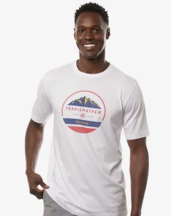 TravisMathew Tees>Peak Your Interest Tee