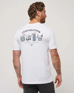 TravisMathew Tees>Pineapple Drinks Tee
