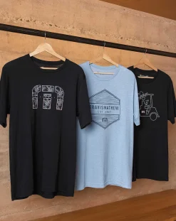 TravisMathew Tees>Pineapple Sage Tee