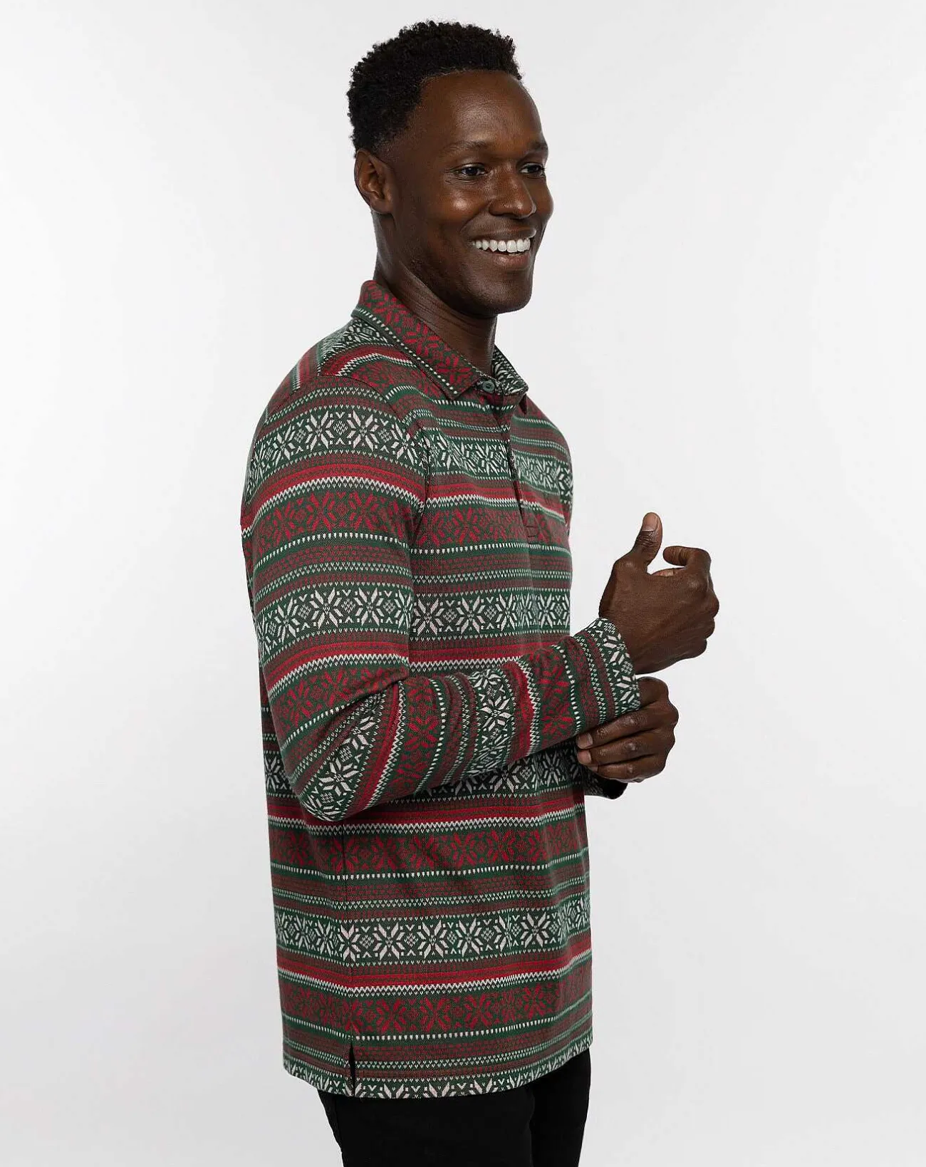 TravisMathew Polos>Pure Gold Long Sleeve Polo