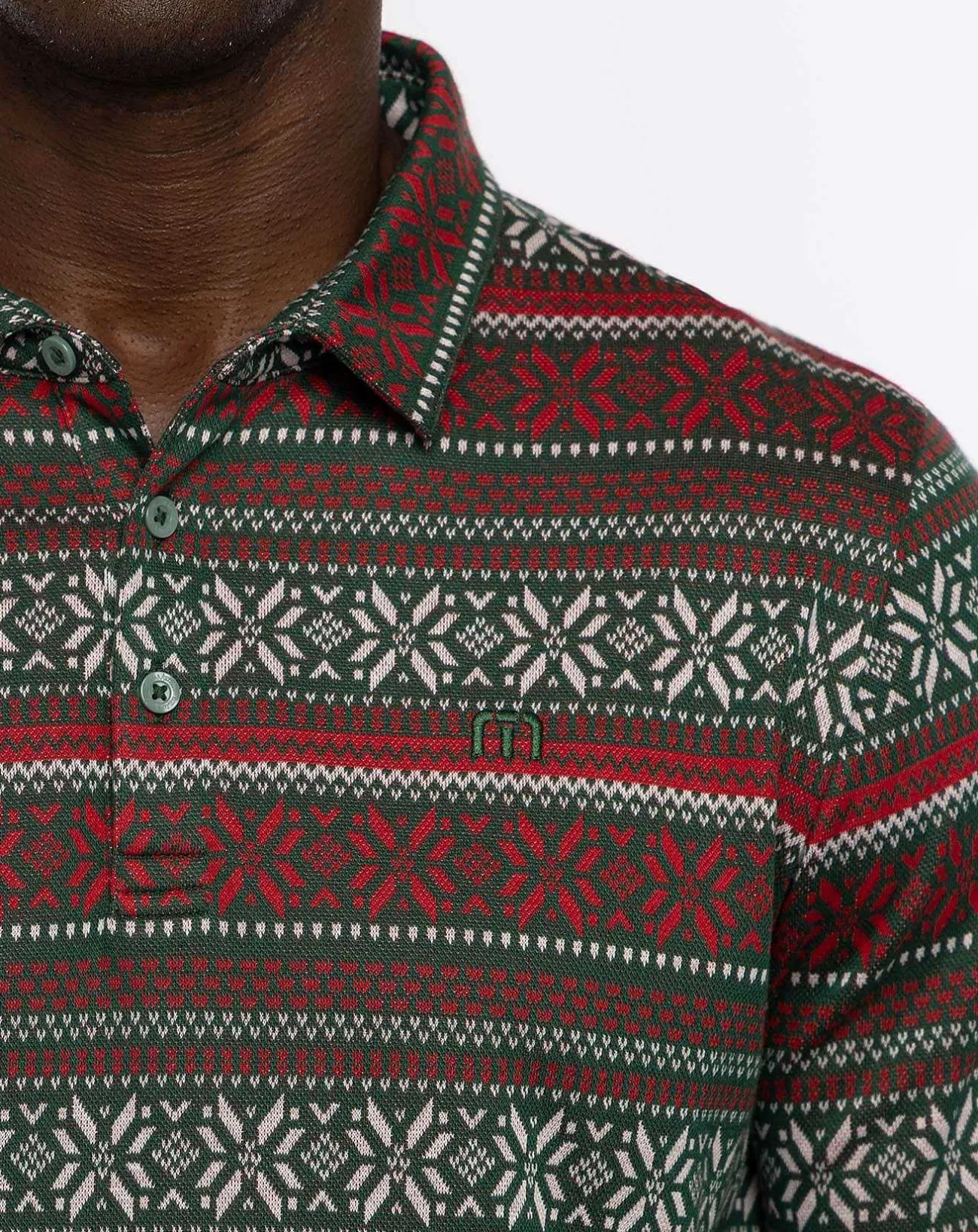 TravisMathew Polos>Pure Gold Long Sleeve Polo