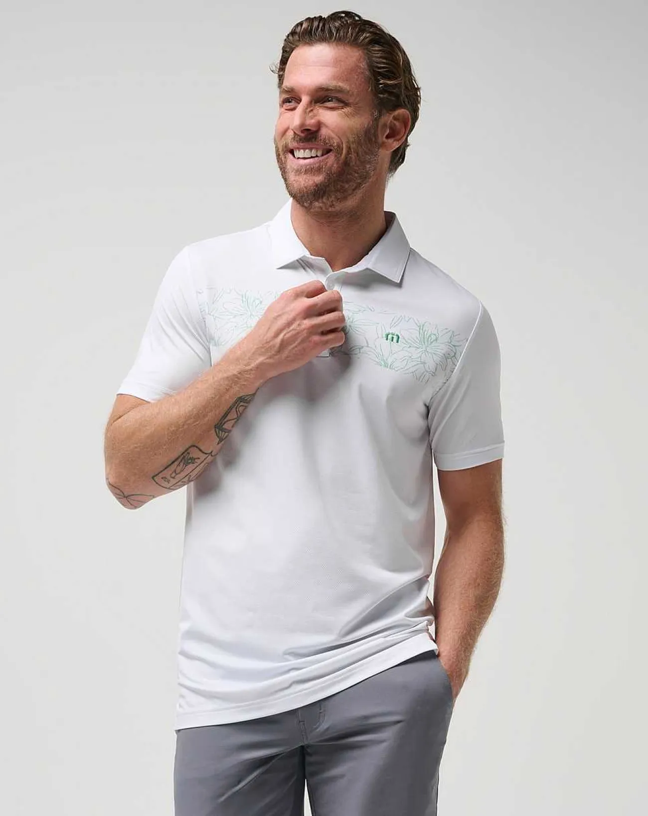 TravisMathew Polos>Round It Up Polo