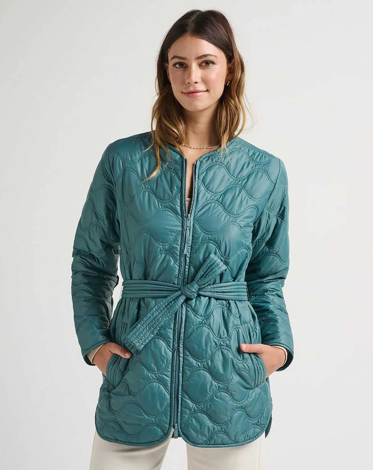 TravisMathew Jackets>Saltwater Spray Quilted Jacket