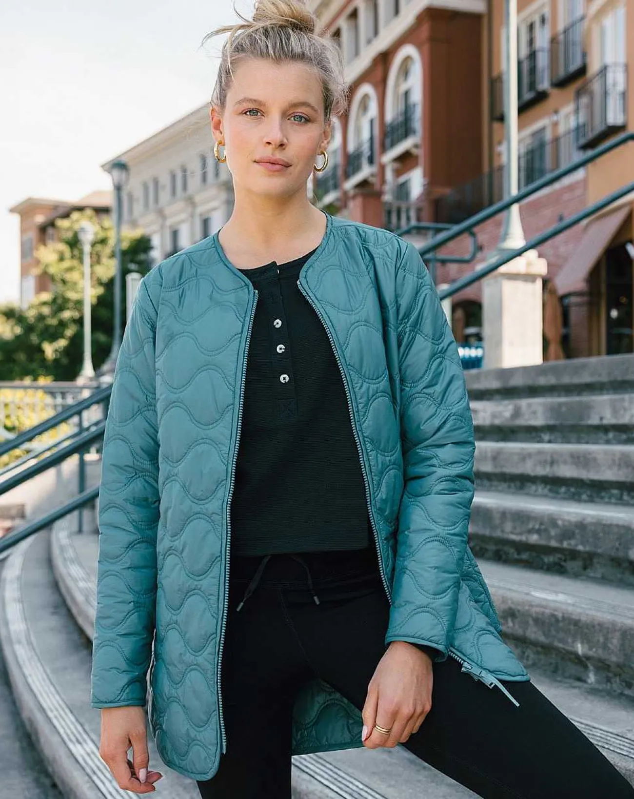 TravisMathew Jackets>Saltwater Spray Quilted Jacket