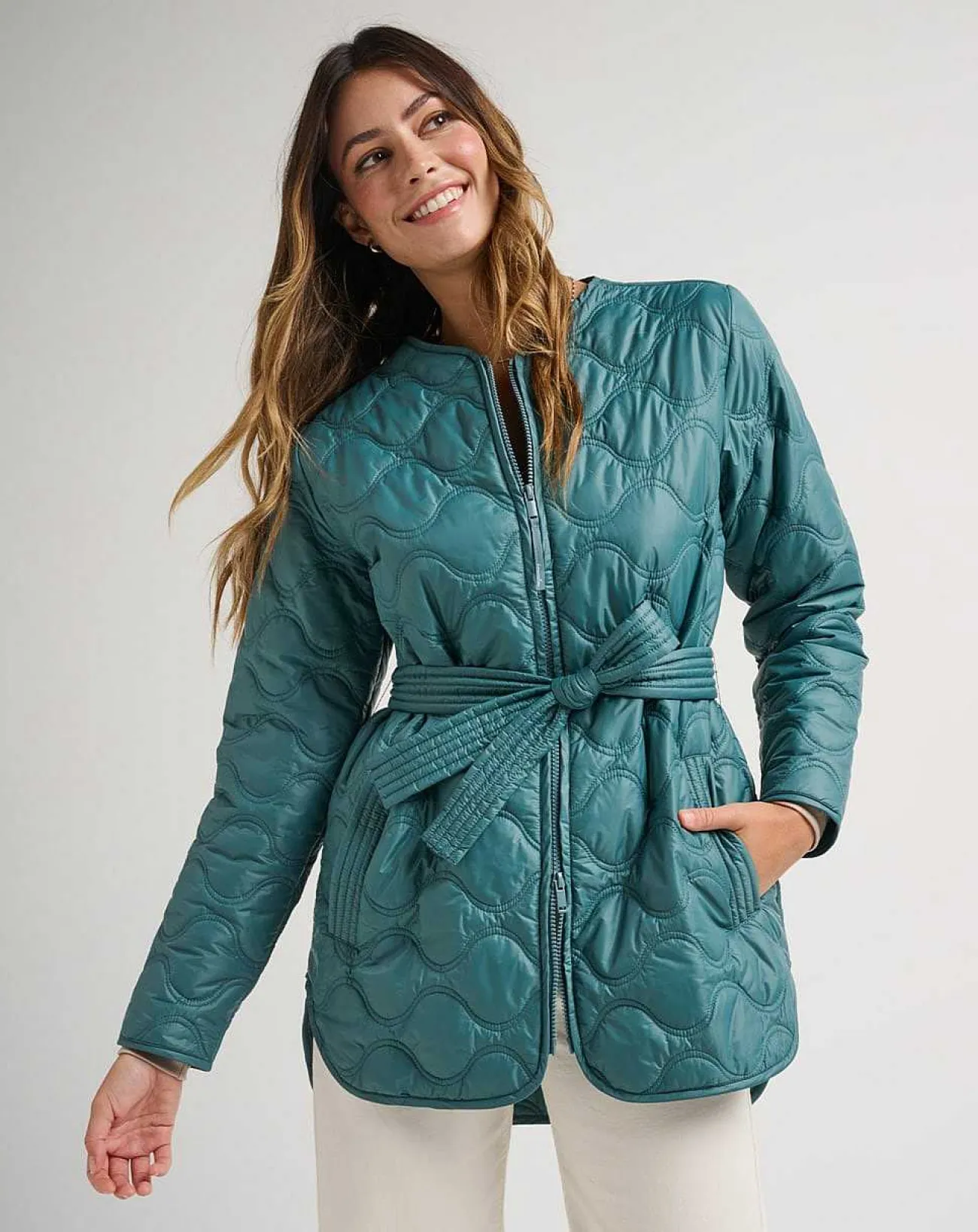 TravisMathew Jackets>Saltwater Spray Quilted Jacket