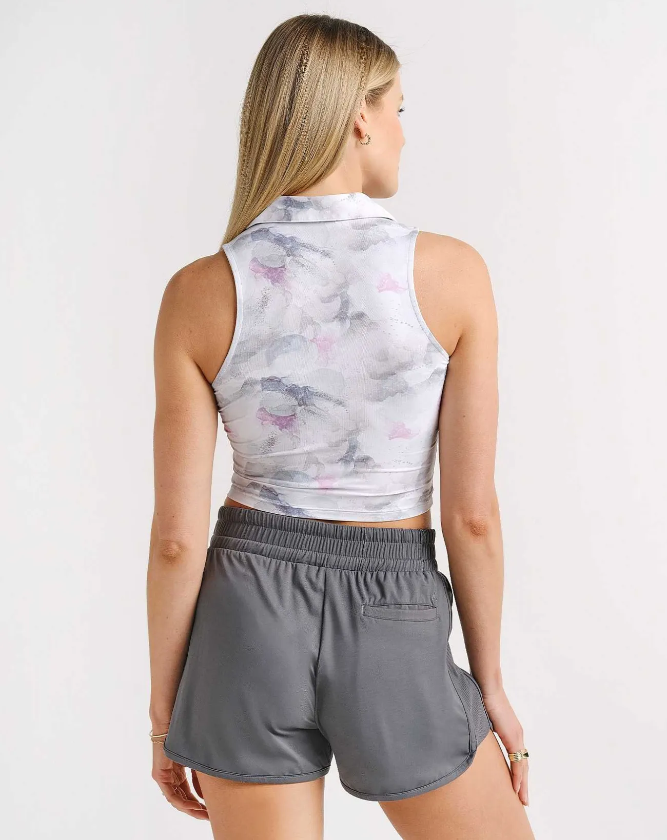 TravisMathew Polos>Scene Change Crop Polo