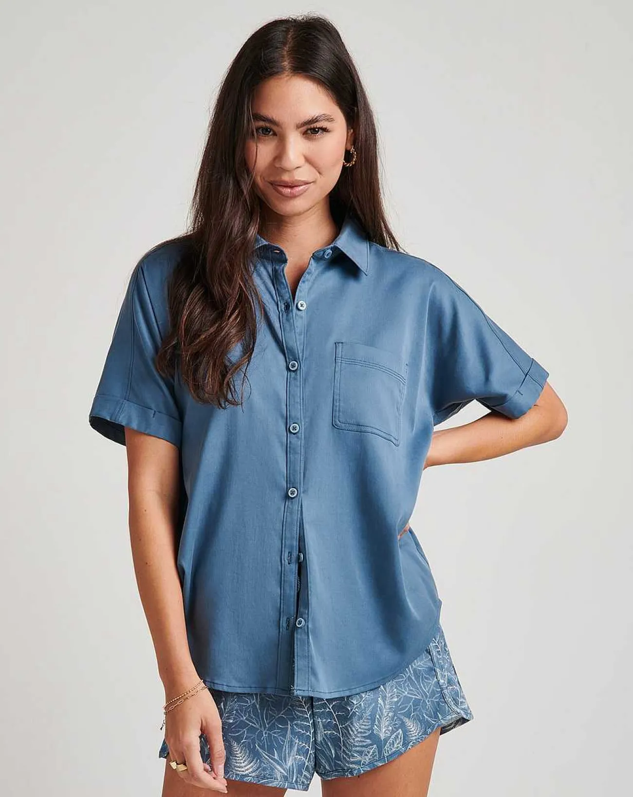 TravisMathew Shirts & Tops>Seaside Bliss Tie Front Top