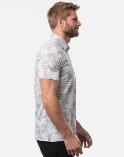 TravisMathew Polos>Seaside Blue Polo