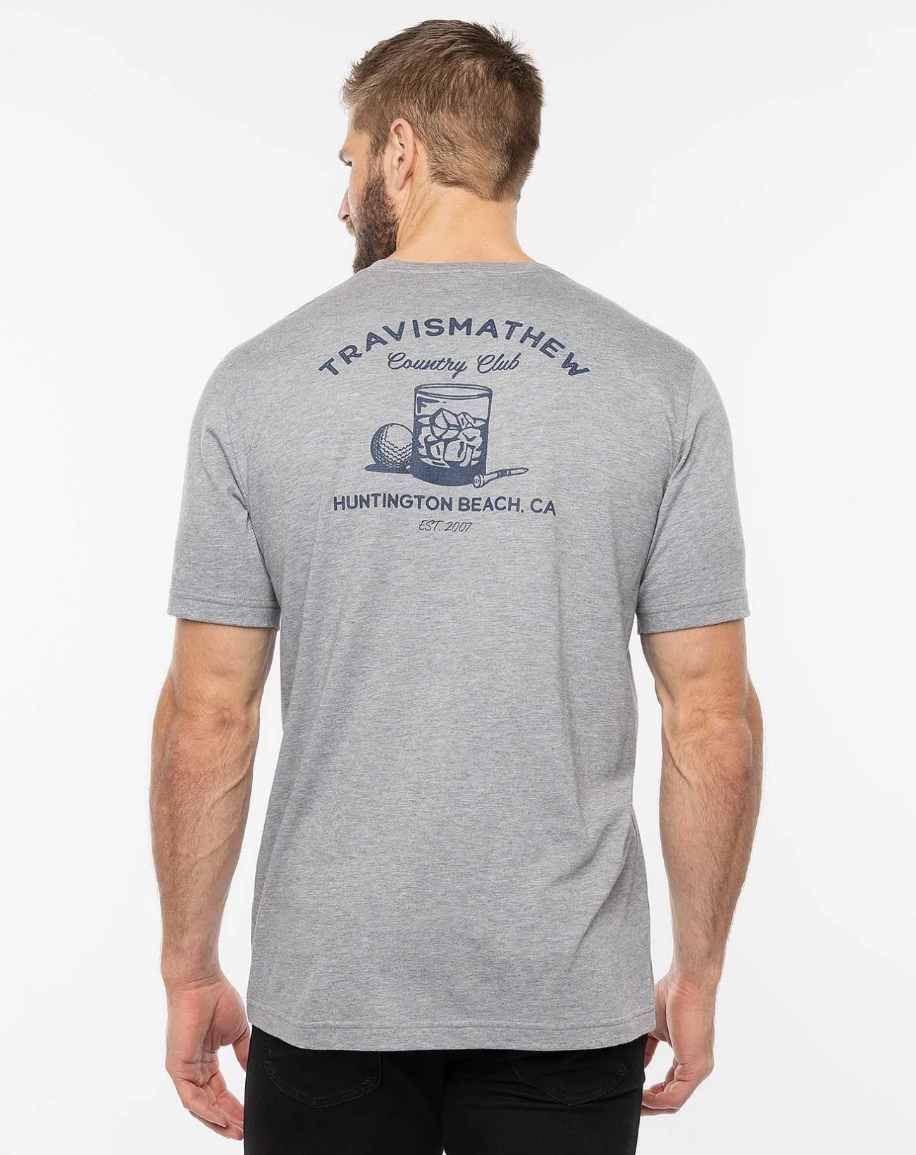 TravisMathew Tees>Seeing Double Tee