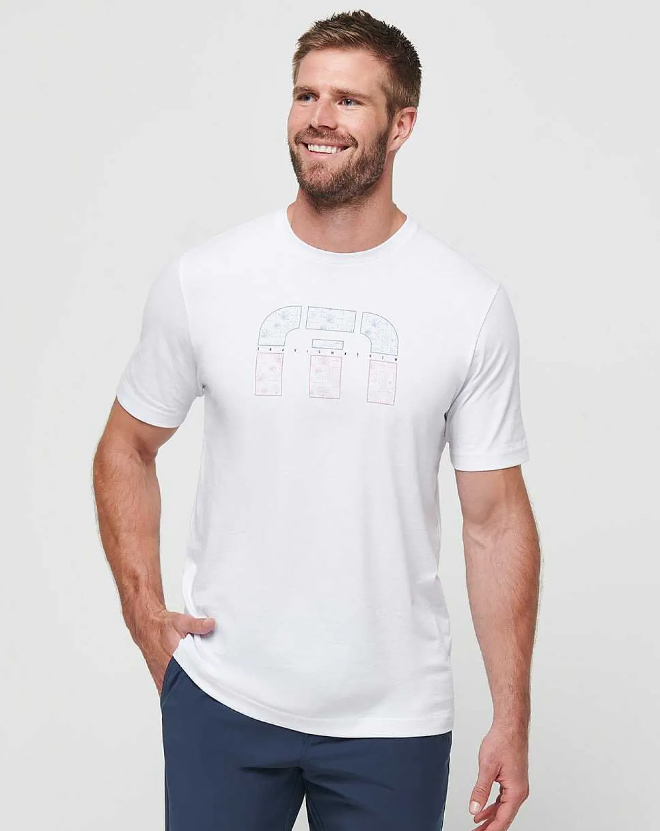 TravisMathew Tees>Shoes Optional Tee