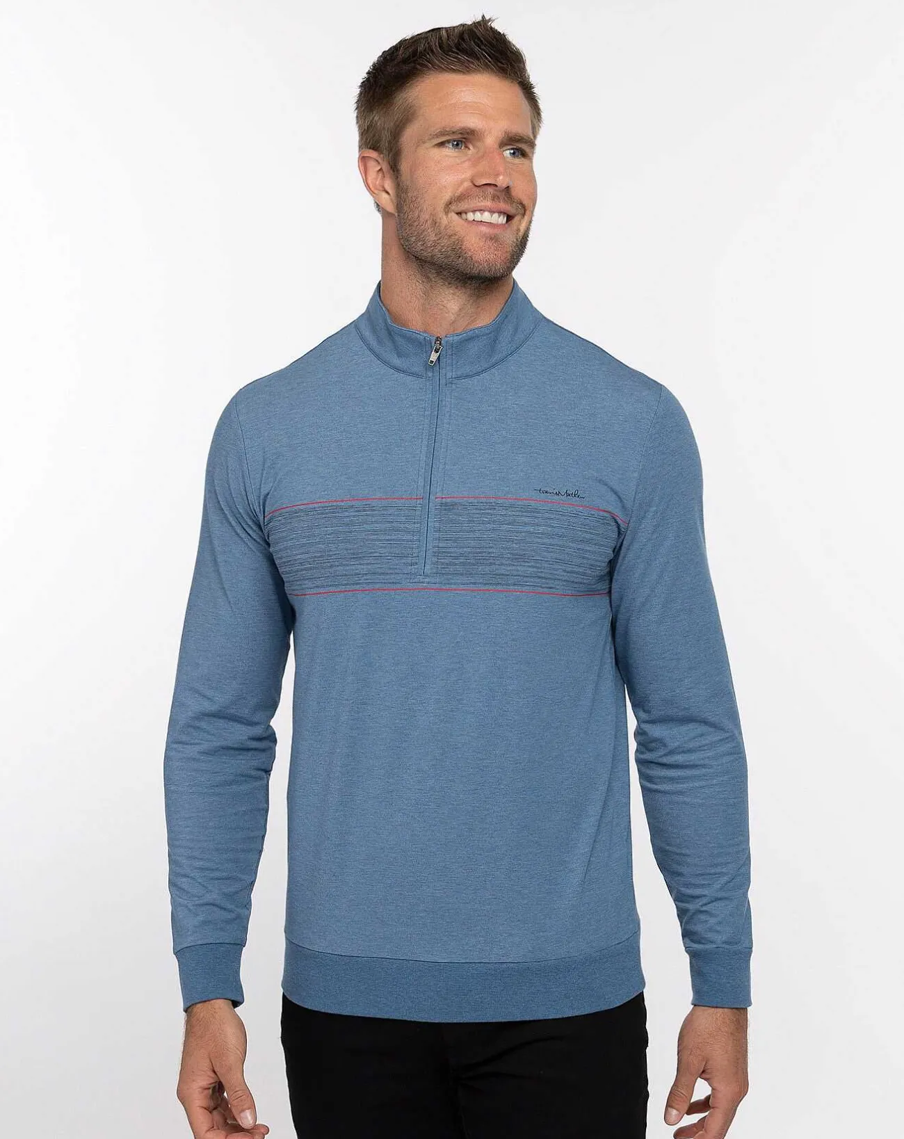 TravisMathew Quarter Zips>Splash Of Color Quarter Zip