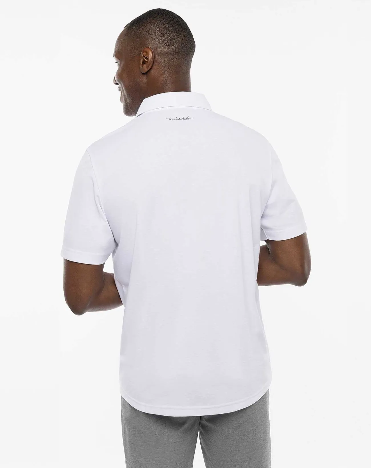 TravisMathew Polos>Splatter Pocket Polo
