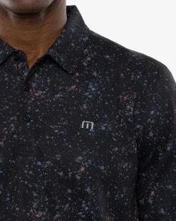 TravisMathew Polos>Splatter Print Polo
