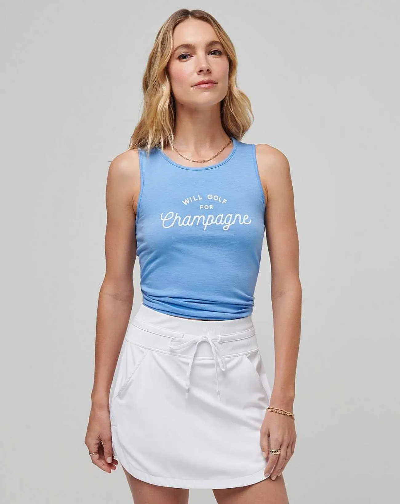 TravisMathew Tees>Spring Fling Tie Back Tank