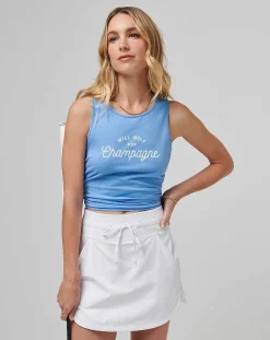 TravisMathew Tees>Spring Fling Tie Back Tank