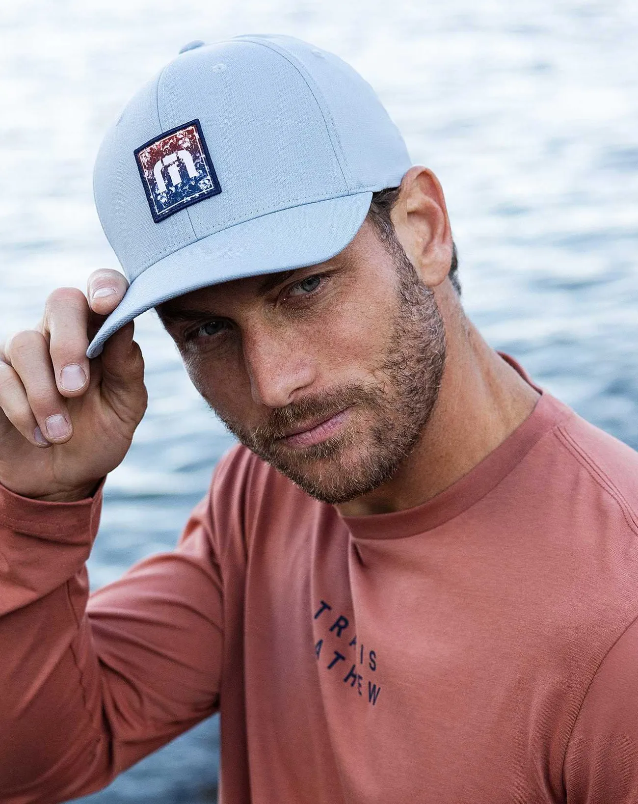 TravisMathew Fitted>Table For Two Fitted Hat