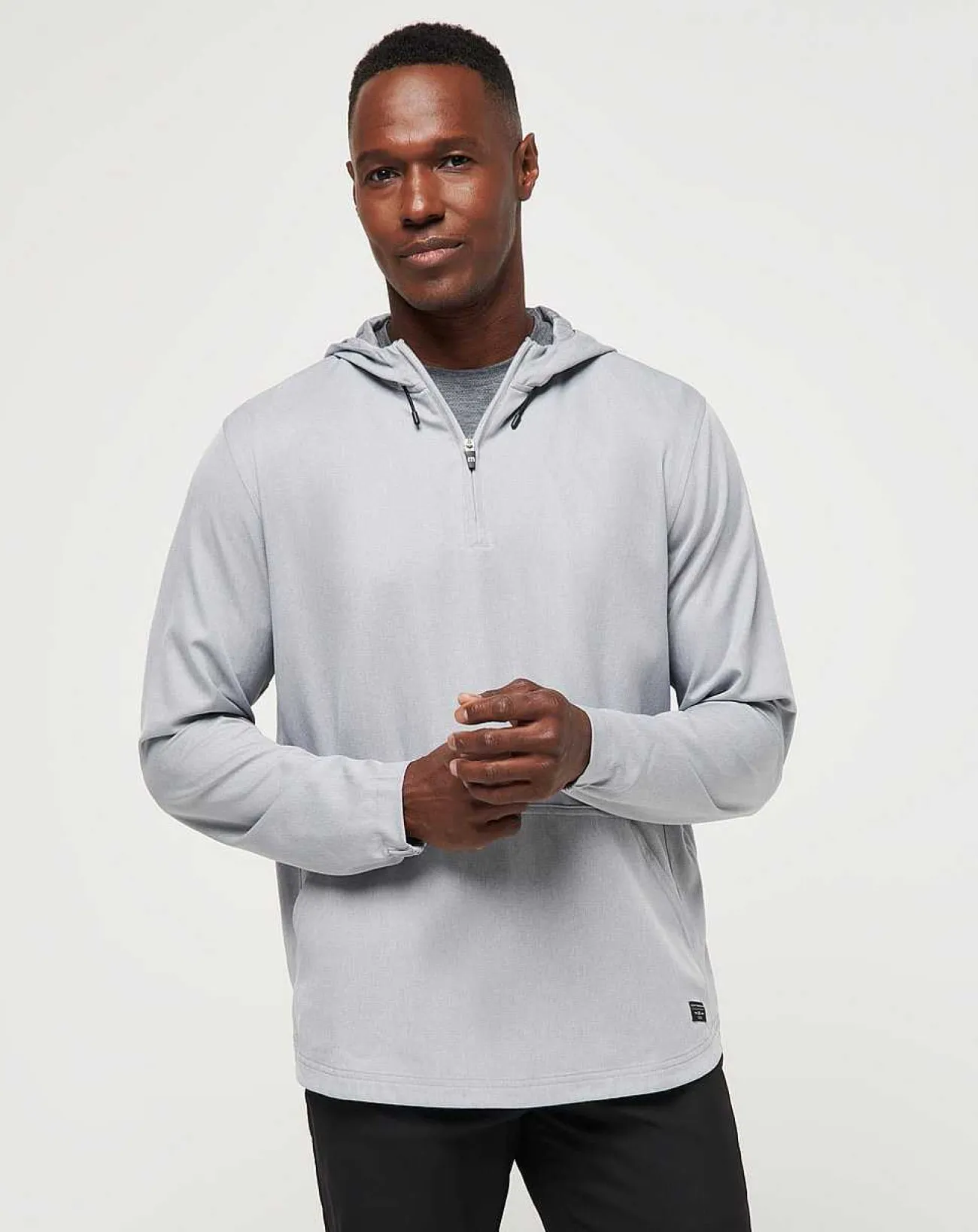 TravisMathew Quarter Zips>Tech Hoodie Quarter Zip