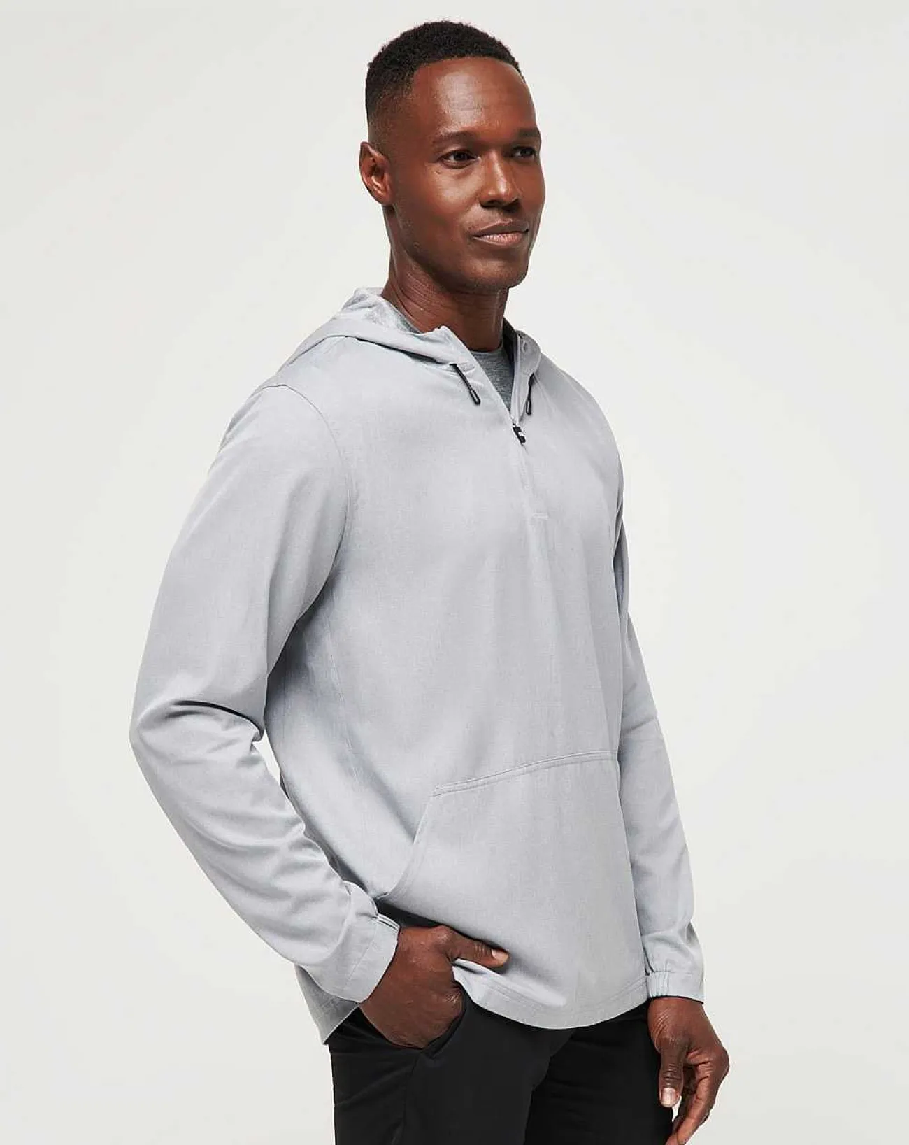 TravisMathew Quarter Zips>Tech Hoodie Quarter Zip