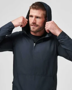 TravisMathew Quarter Zips>Tech Hoodie Quarter Zip
