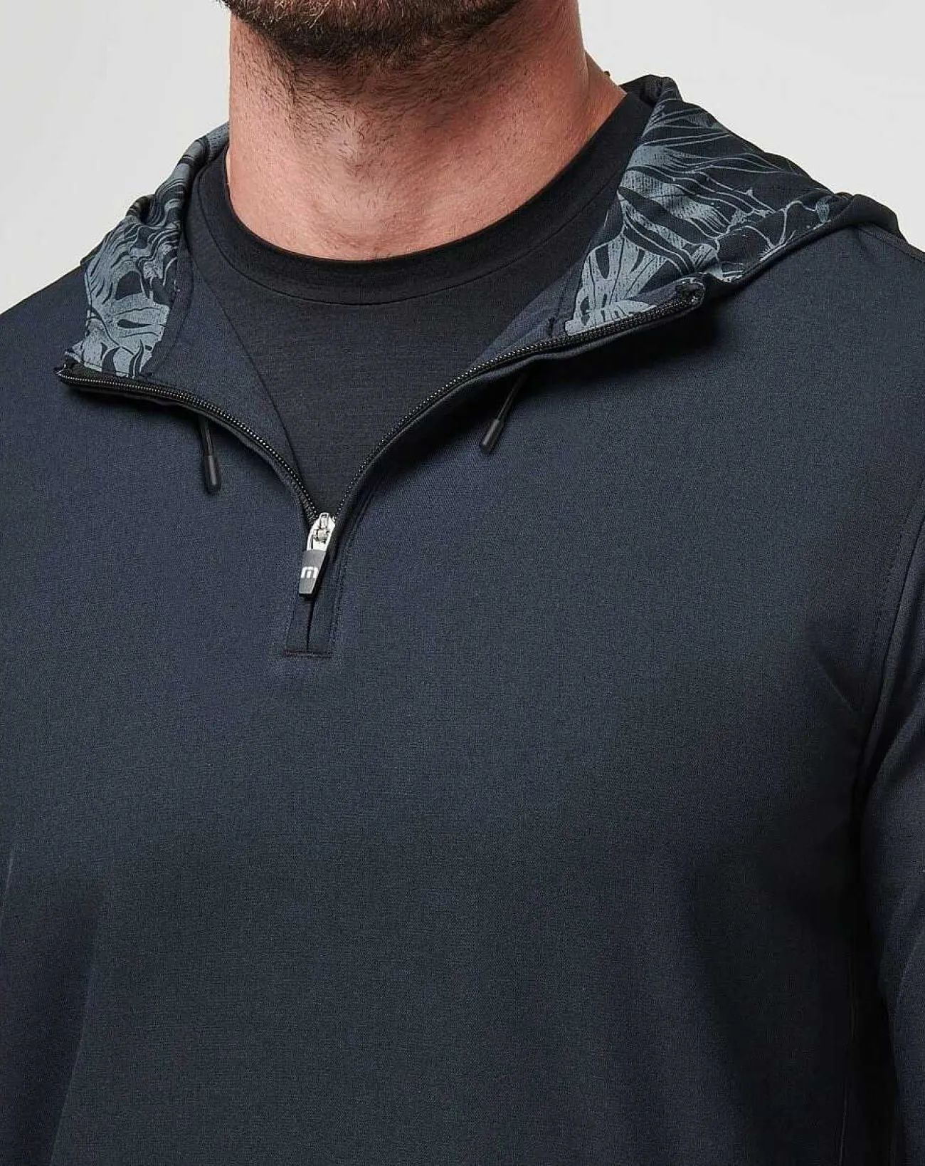 TravisMathew Quarter Zips>Tech Hoodie Quarter Zip