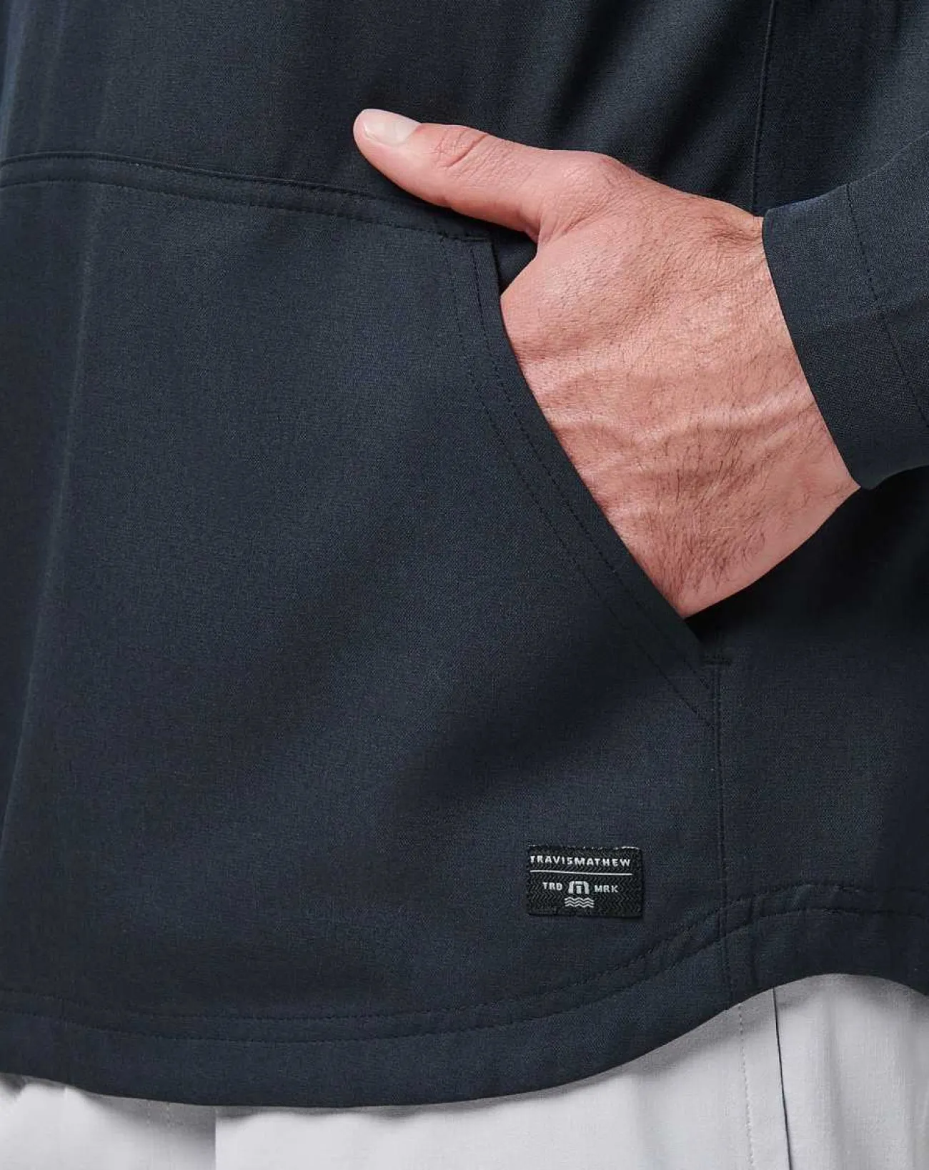 TravisMathew Quarter Zips>Tech Hoodie Quarter Zip