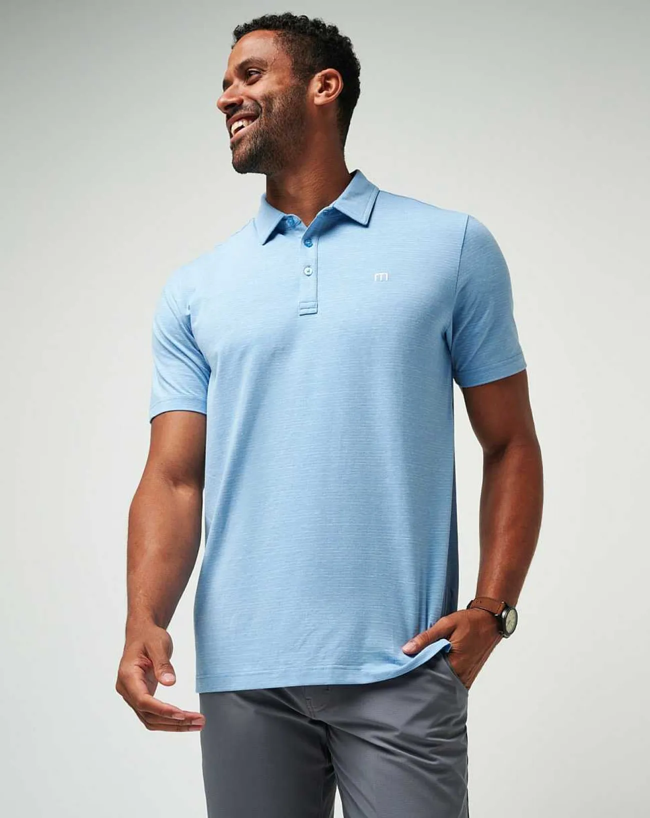 TravisMathew Polos>The Heater Polo