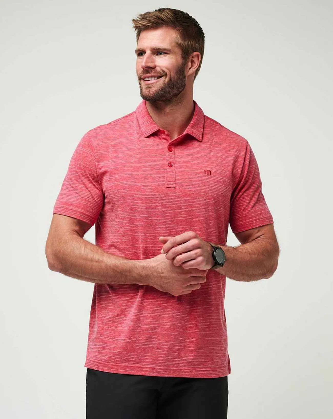 TravisMathew Polos>The Heater Polo