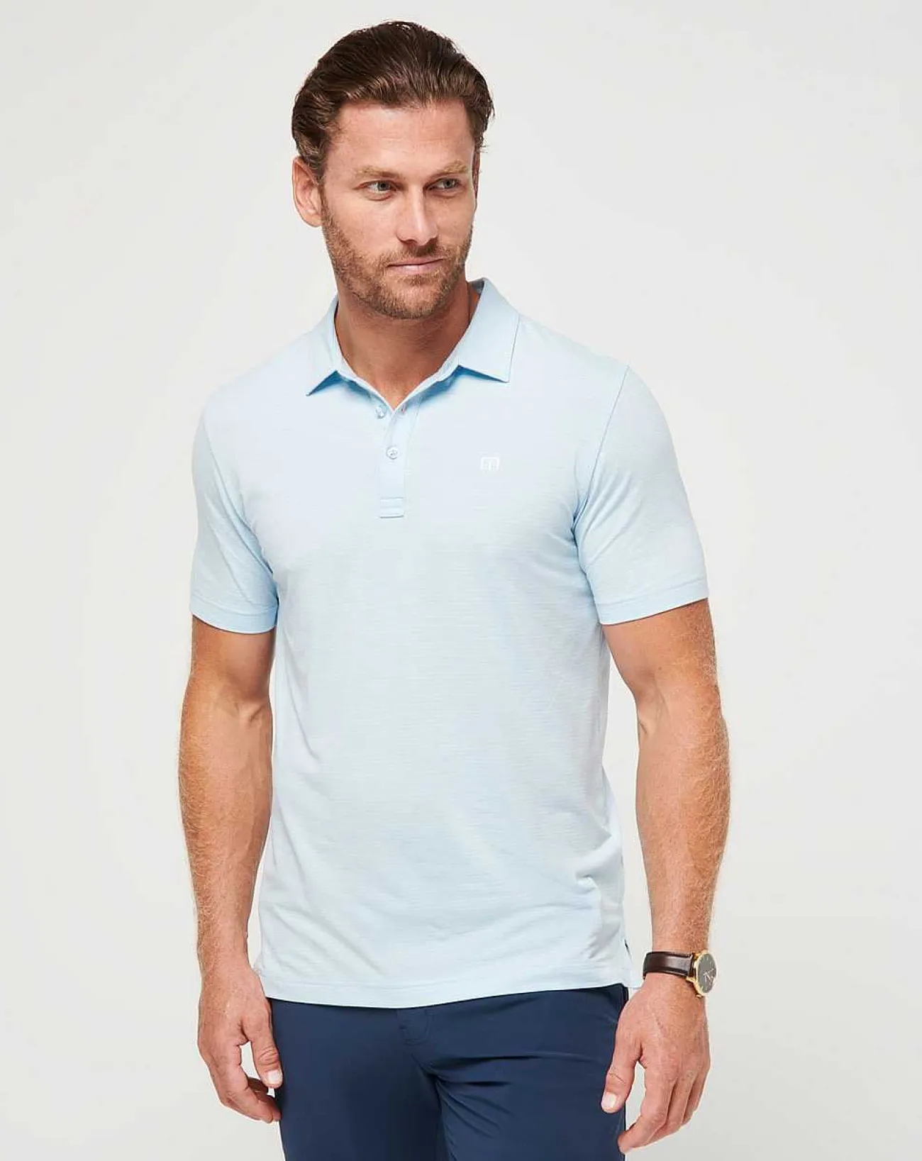 TravisMathew Polos>The Heater Polo
