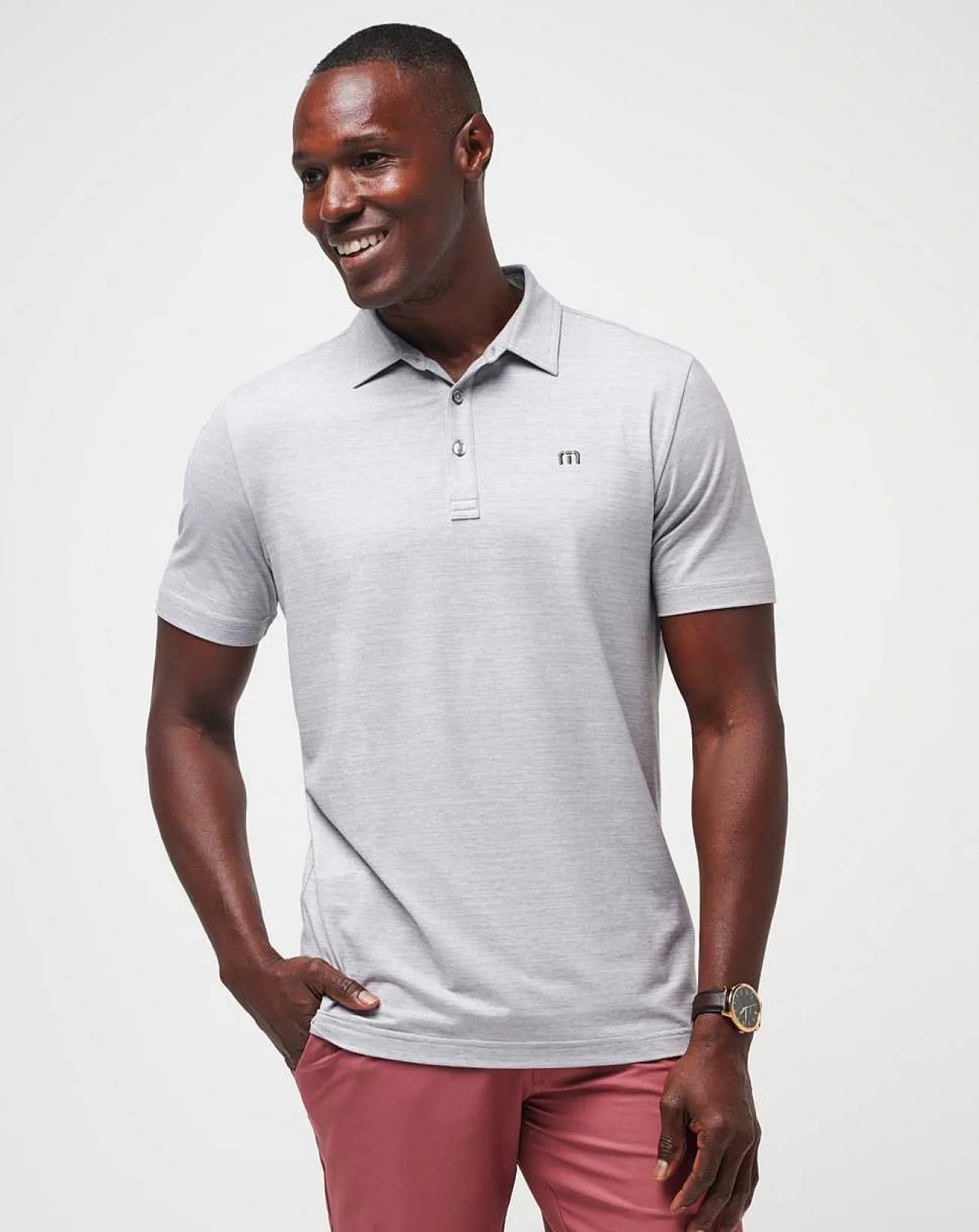 TravisMathew Polos>The Heater Polo