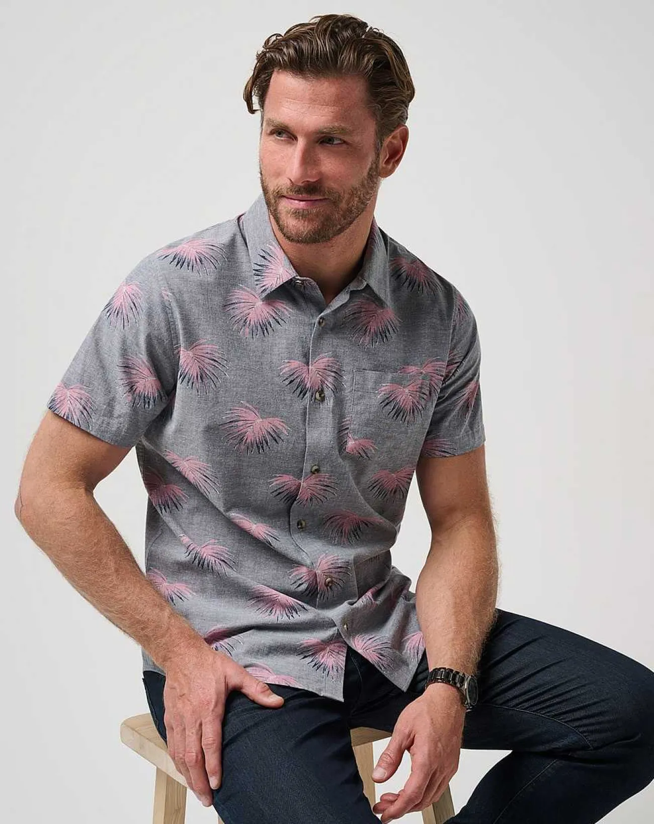 TravisMathew Button-Ups>Tip Me Over Button-Up